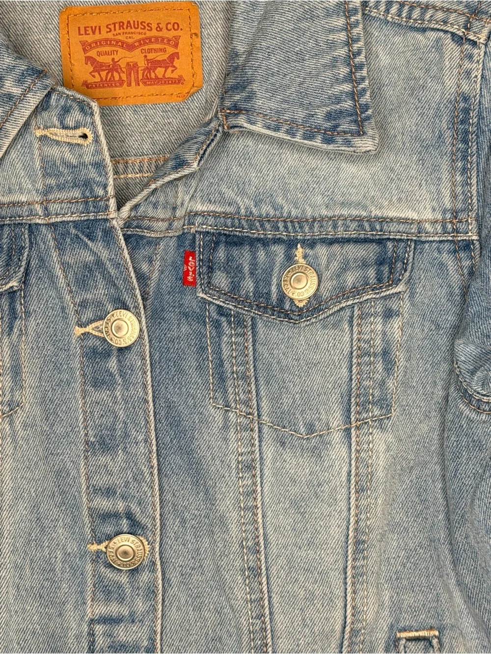 Levi's Light Blue Denim Trucker Jacket